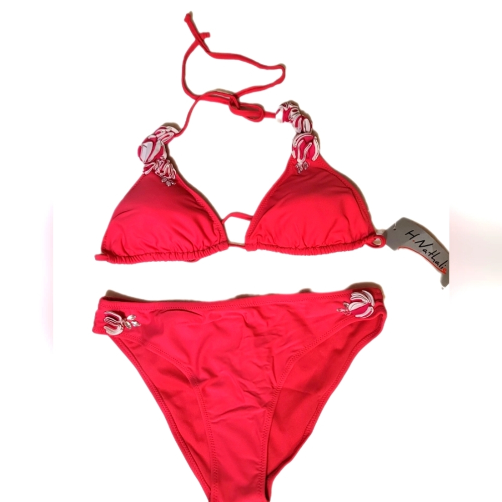 Sexy swimwear, NEW set with tags color Pink size XL